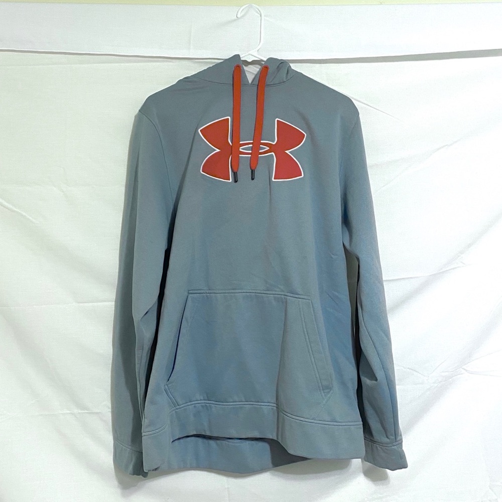 Large Sky Blue Men’s Under Armour Hoodie LW